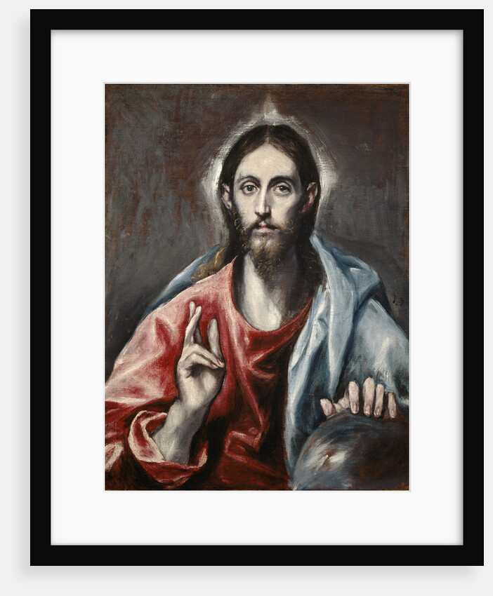 Christ Blessing ('The Saviour of the World') by El Greco (Domenikos Theotokopoulos)